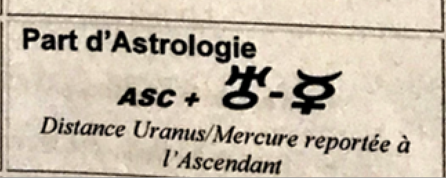 calcul part astrologie